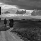 *Val d'Orcia @ die Illusion immer guten Wetters...*