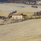 Val d'Orcia nei colori autunnali