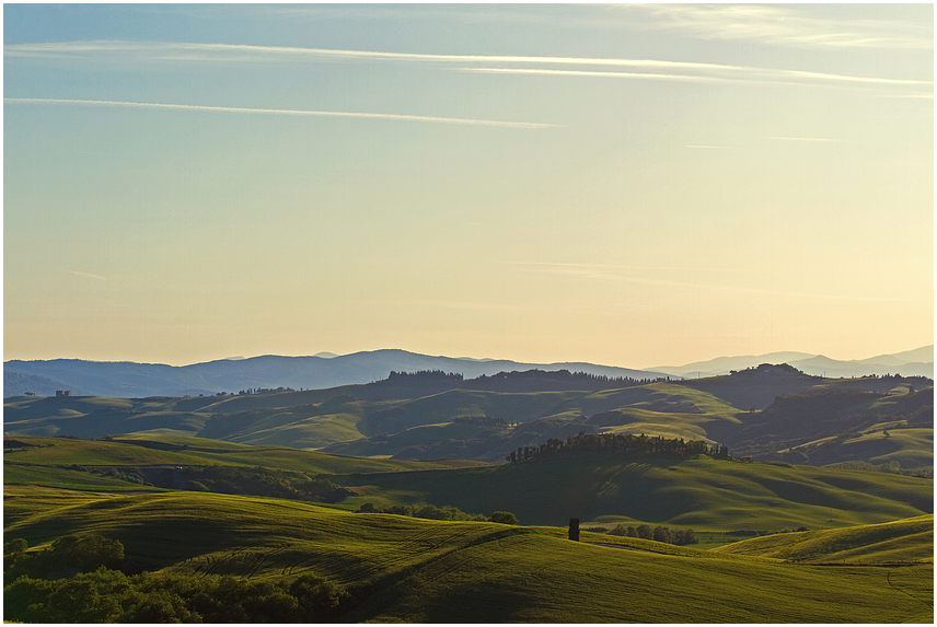 Val d'Orcia - pure Landschaft 3