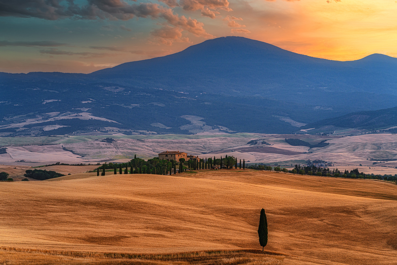 VAL D'ORCIA SUNSET