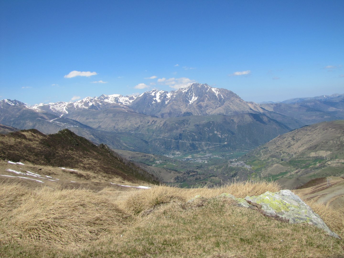 Val louron avec vue plongeante de saint lary