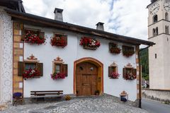 Val Müstair: Blumenschmuck