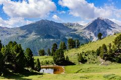 Val Müstair: Seelein zwischen Alp da Munt und Alp Champatsch