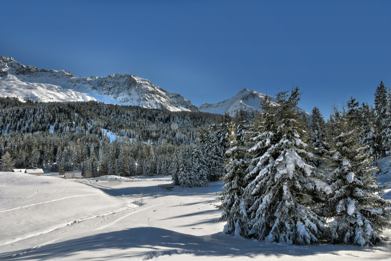 Valbella im Schnee