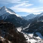 Valée dans le Valais Suisse