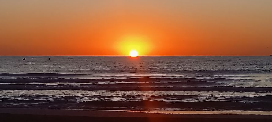Valencia, 07.31h Sonnenaufgang