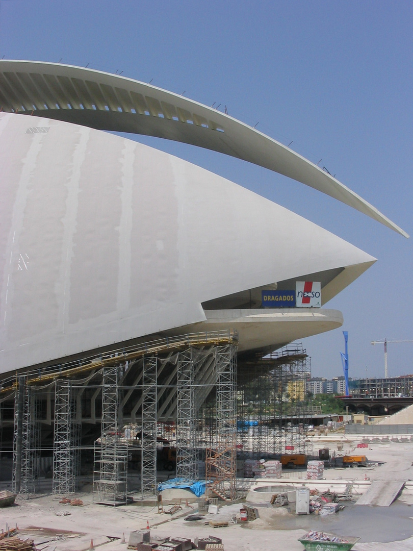 Valencia 2004 - Großbaustelle...