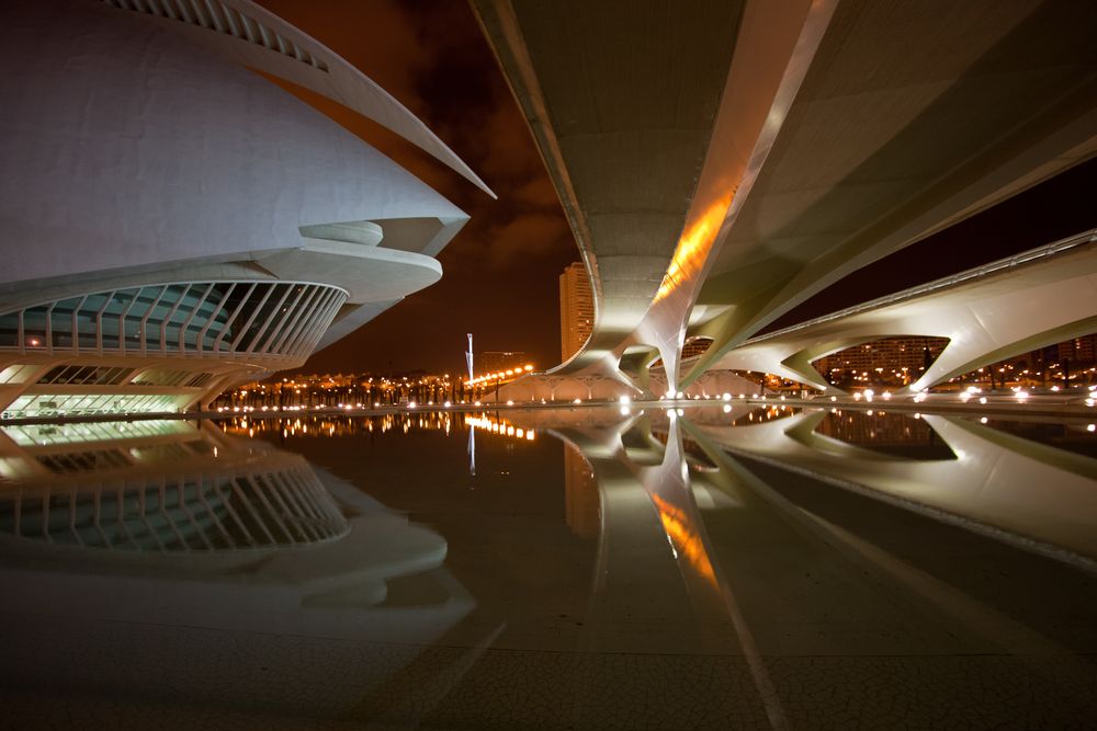 Valencia Arts and Science by Night