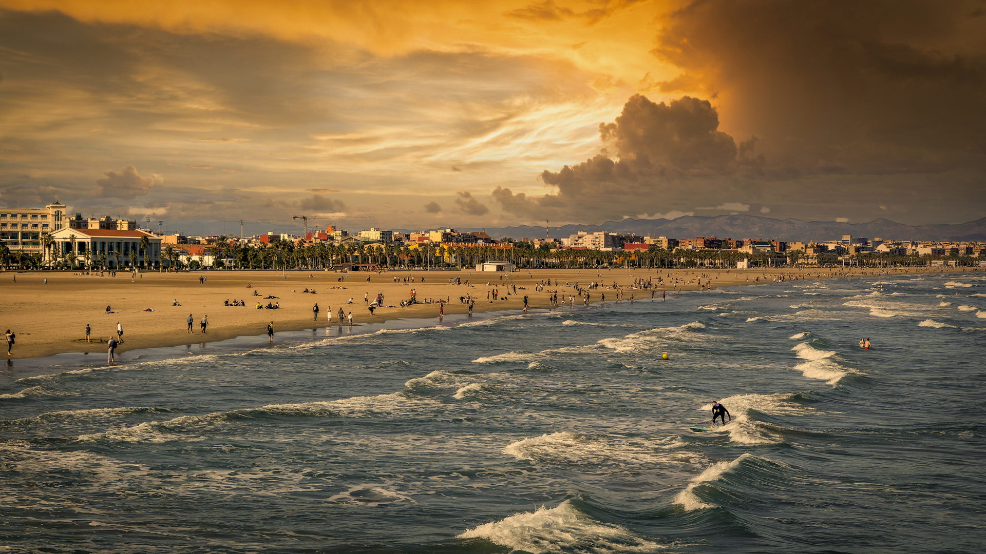 Valencia beach