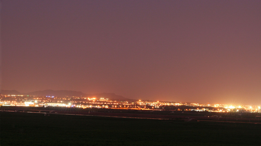 Valencia bei Nacht