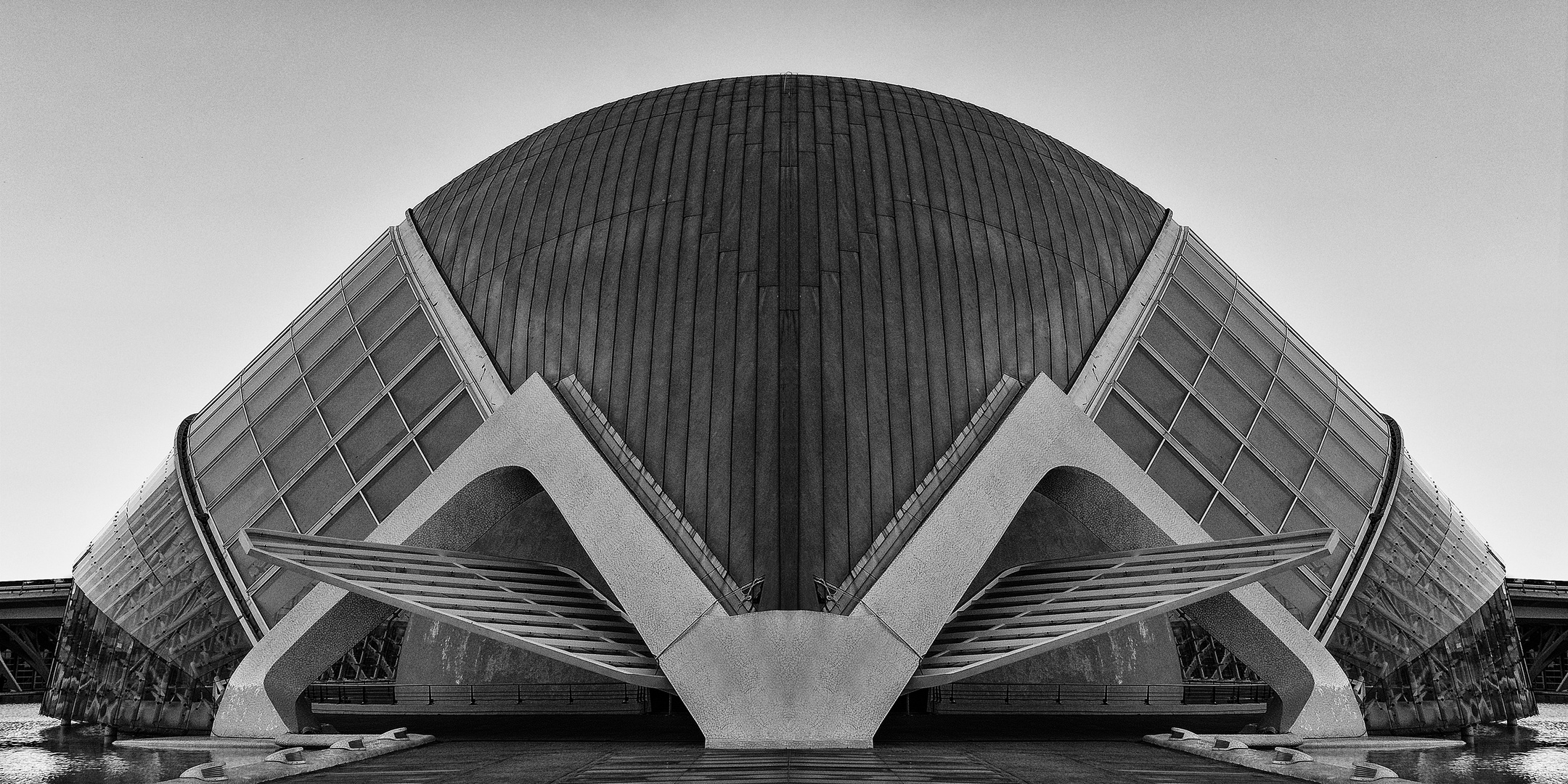 Valencia. Ciudad de las artes. L'Hemerisferic.