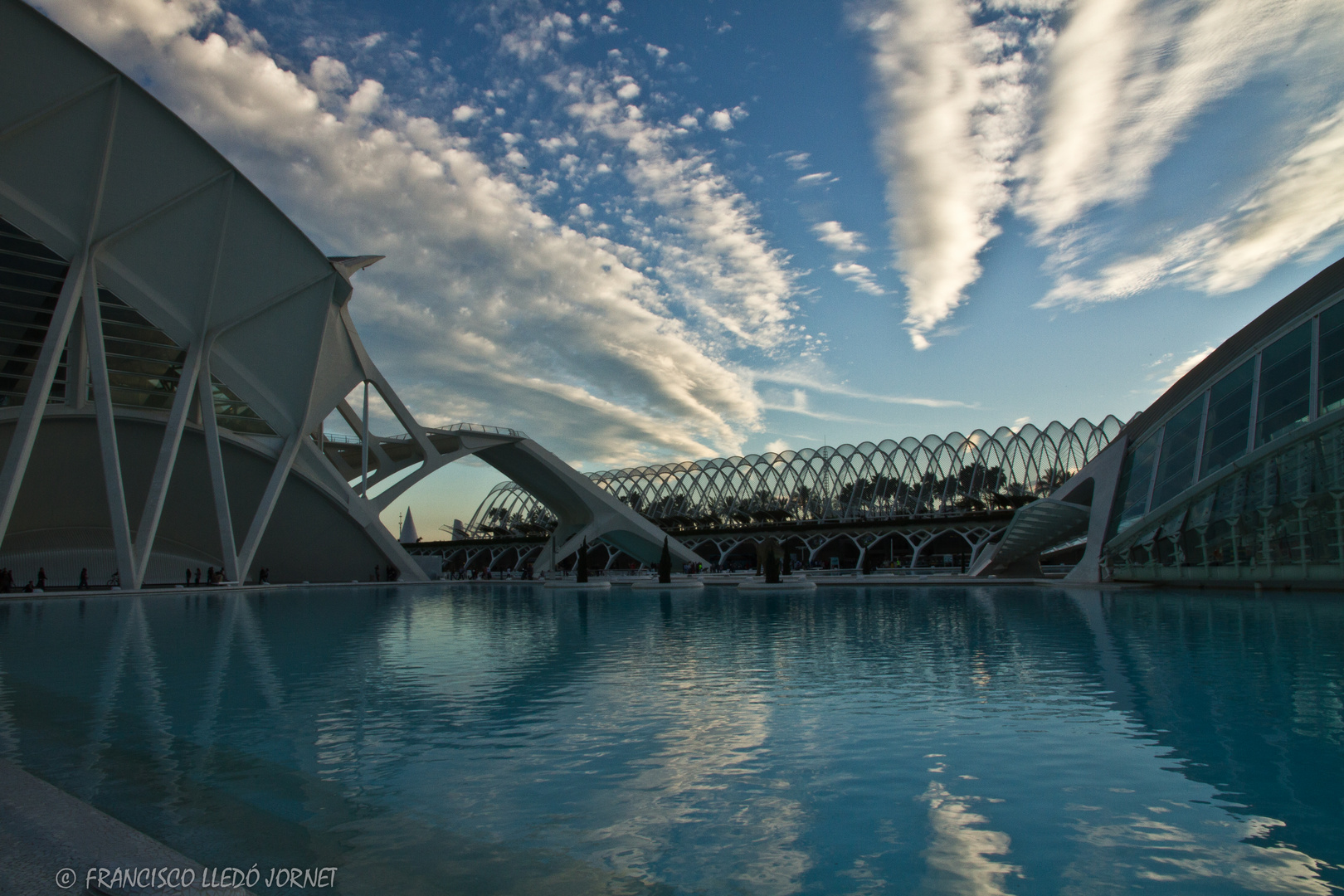 Valencia. Ciudad de las Artes y las Ciencias.