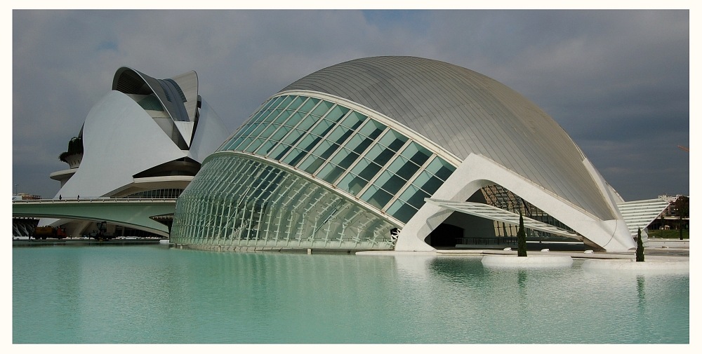 Valencia - Ciudad de les Arts i les Ciències - Palao und L'Hemisfèric