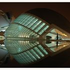 Valencia - Ciudad de les Arts i les Ciències - Palao und L'Hemisfèric