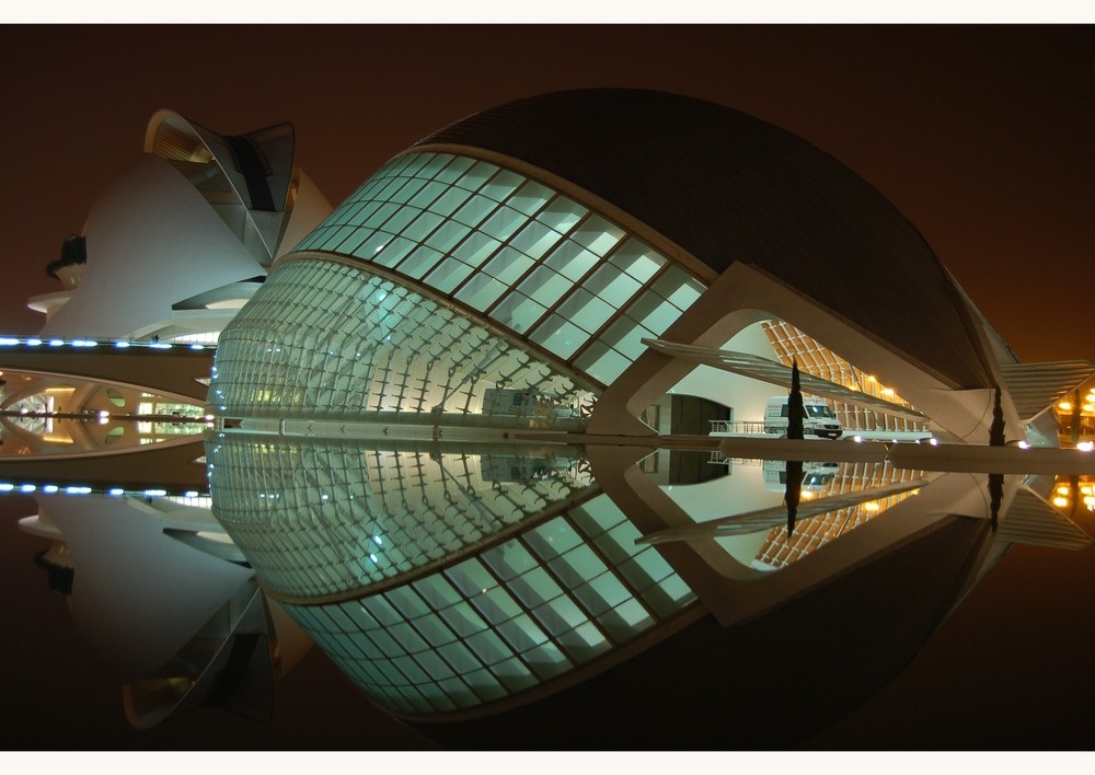 Valencia - Ciudad de les Arts i les Ciències - Palao und L'Hemisfèric