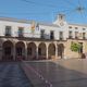 valencia de alcantara, plaza mayor