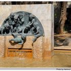 Valencia, escultura de una fuente (Skulptur an einem Brunnen)