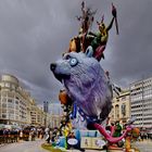 Valencia: Fallas 4.1., Pappskulpturen