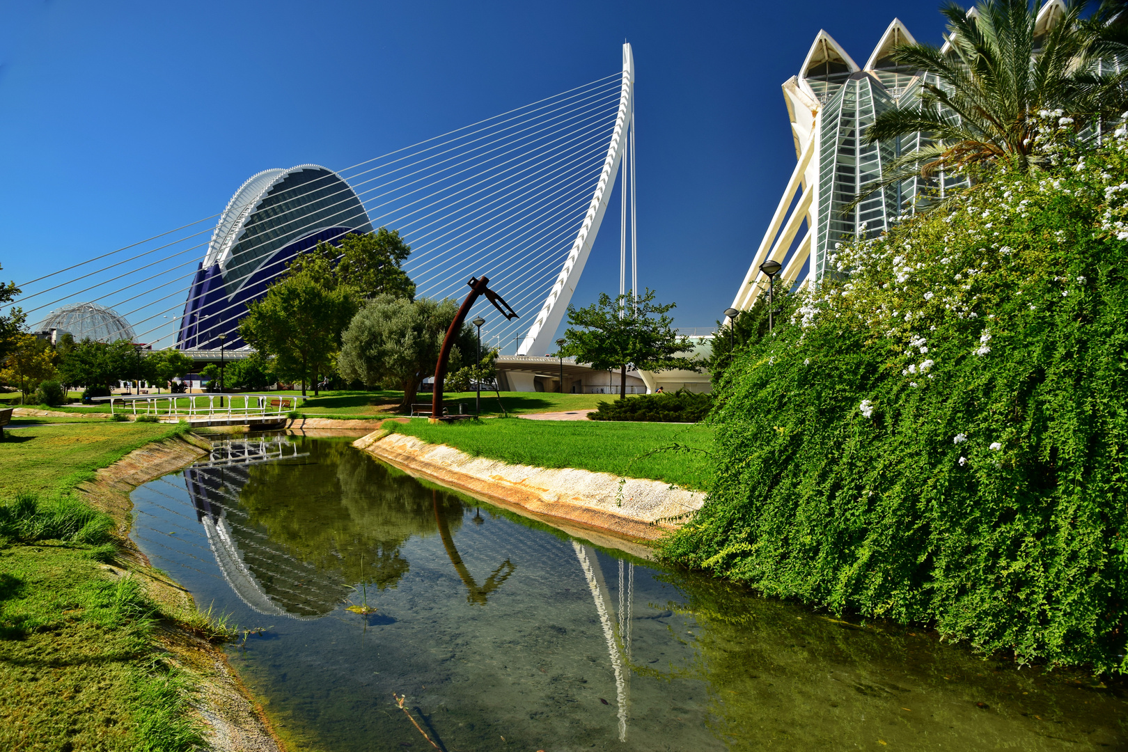 Valencia im Turia Park