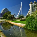 Valencia im Turia Park