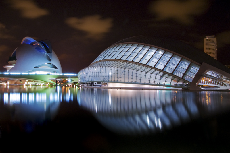 Valencia - L'Hemisfèric e Palau de les arts