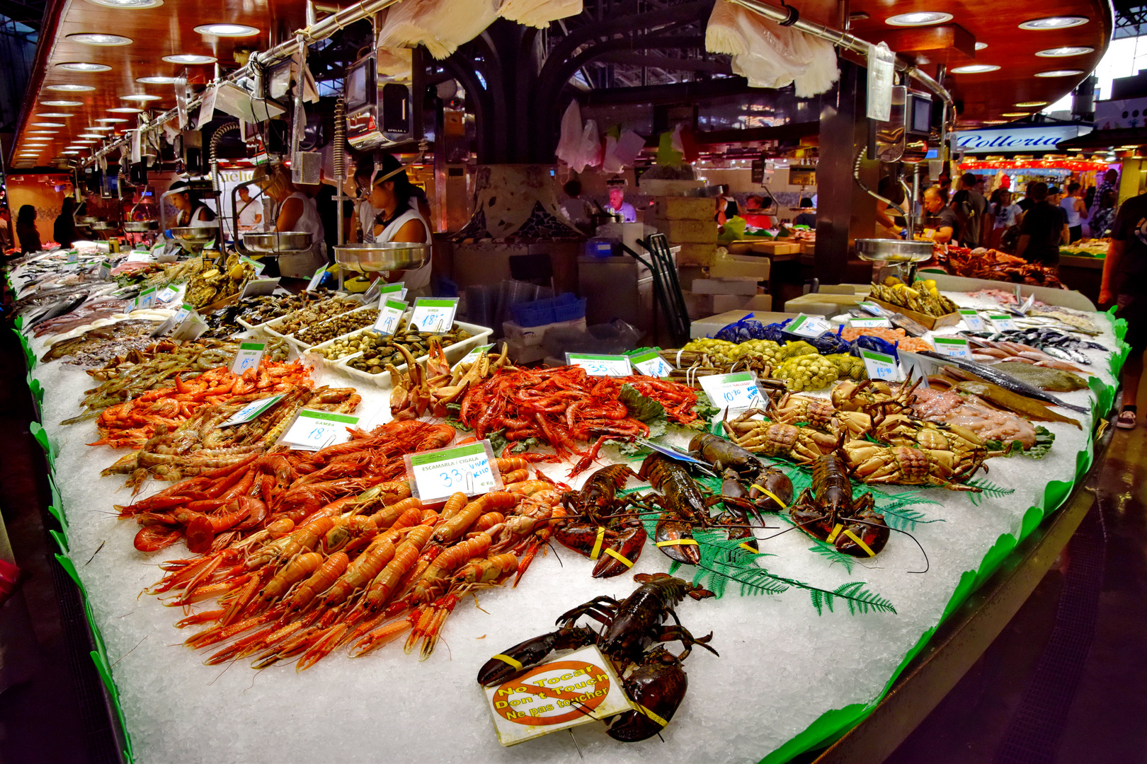 Valencia Markthalle - Delicious seafood