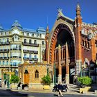 Valencia: Mercado de Colón, Westseite