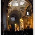 Valencia, Misa en la Catedral de Valencia