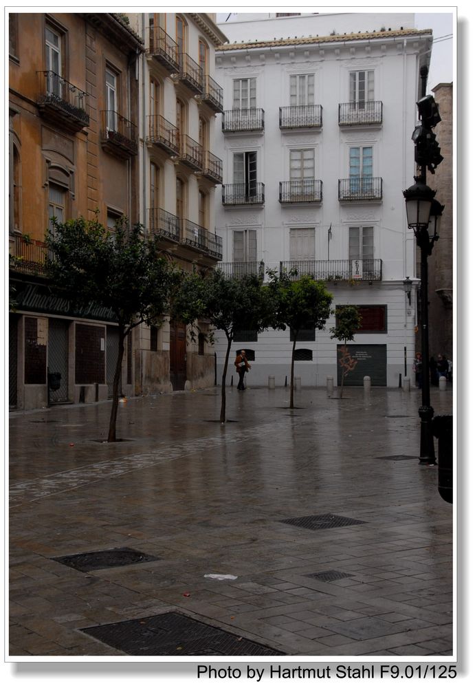 Valencia, nach dem Regen (después de la lluvia)