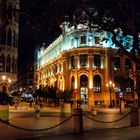 Valencia Spain bei Nacht 