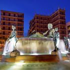 Valencia; Turia Brunnen