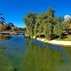 Valencia: Turia Park im Herbst.