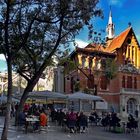 Valencia, vor der Markthalle