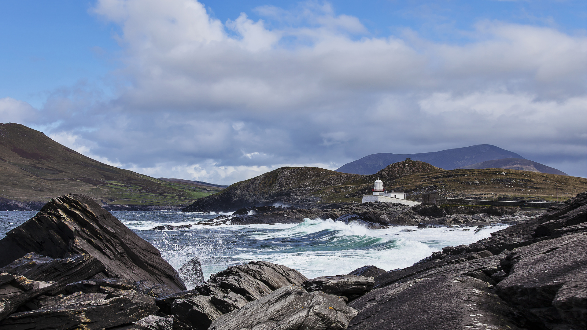 Valentia Island Lighthouse Foto & Bild europe, united kingdom
