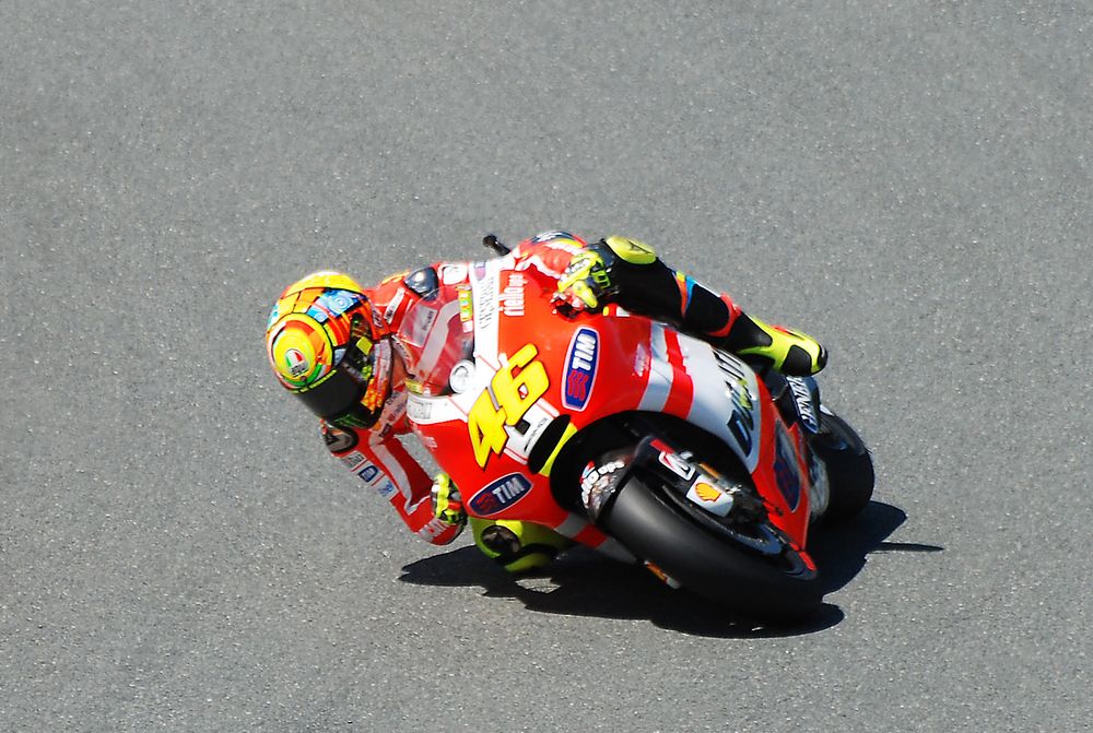 Valentino Rossi auf Ducati