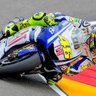 Valentino Rossi - aus blau wird rot