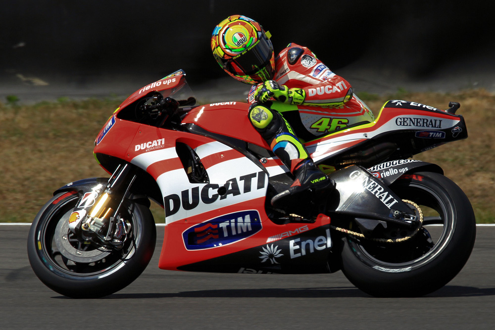 Valentino Rossi in Le Mans 3.