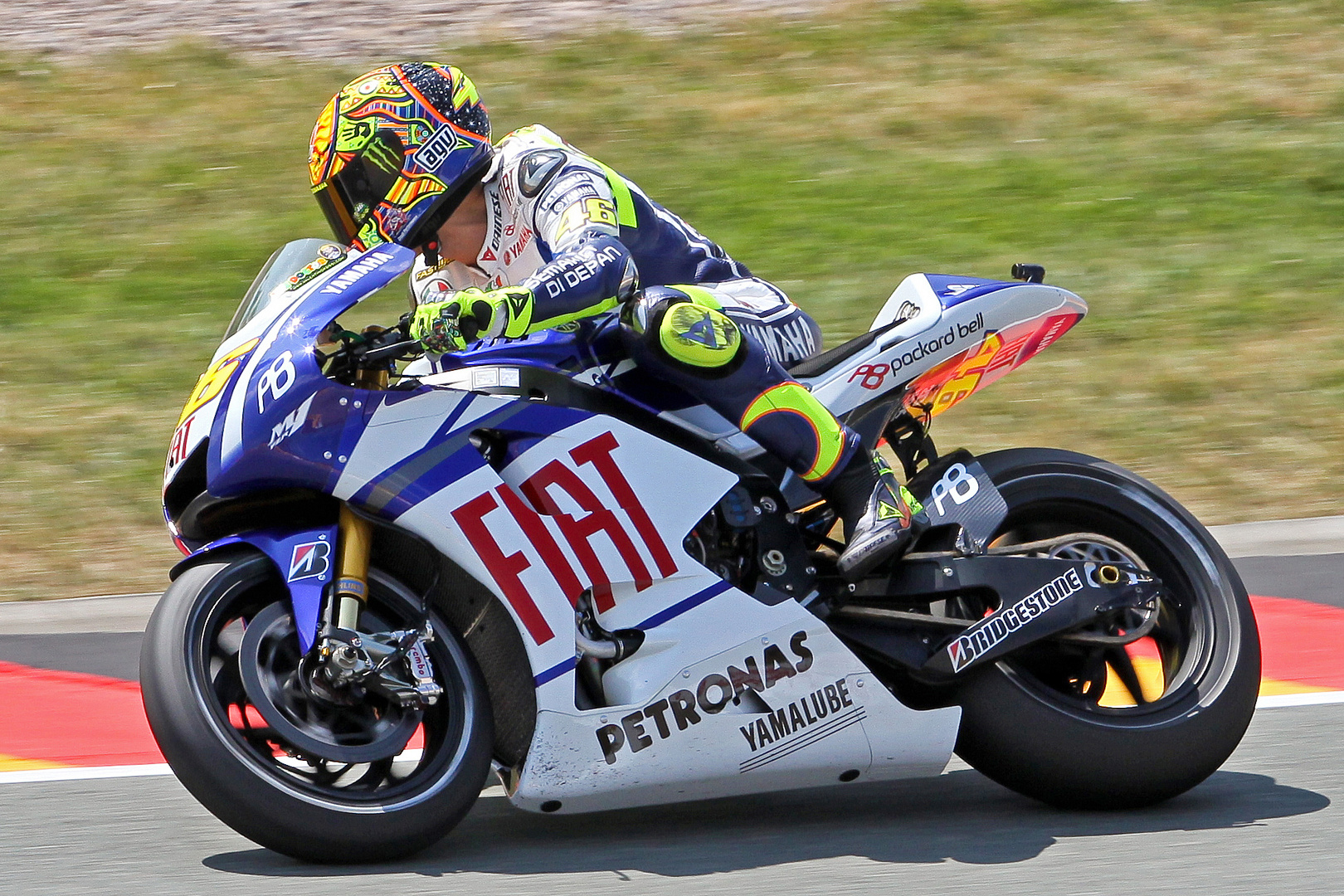 Valentino Rossi MotoGP Sachsenring 2010