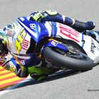 Valentino Rossi out!