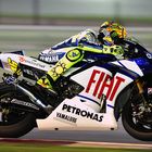 Valentino Rossi - Training zum Nachtrennen in Katar
