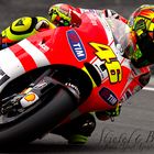 Valentino " The Doctor " Rossi am Sachsenring 2011