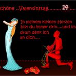 Valentinstag-Gruss