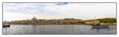 Valetta, Hafen Panorama