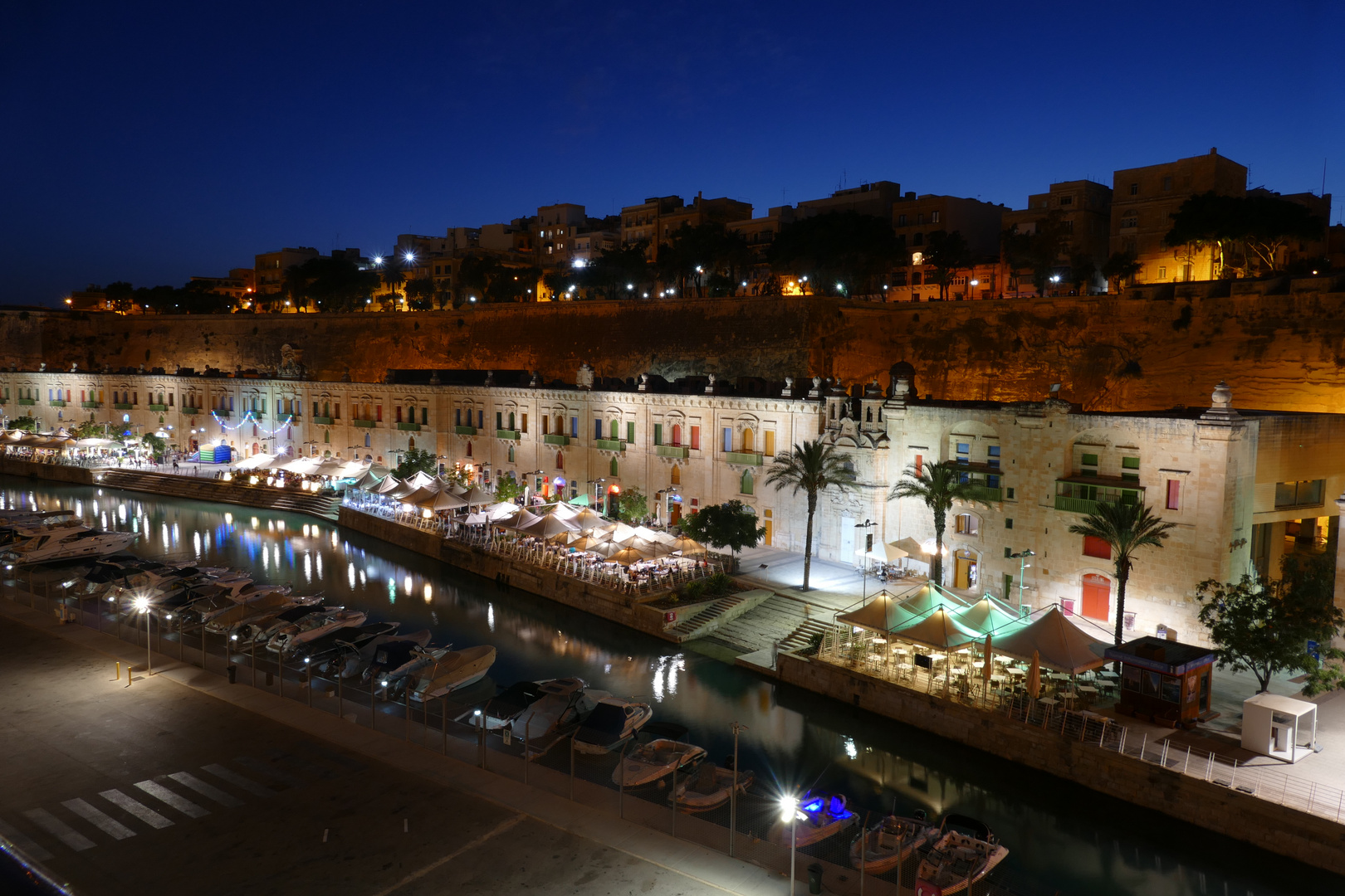 Valetta Hafenpromenade 