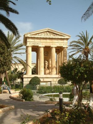 Valetta - Lower Baracca Gardens