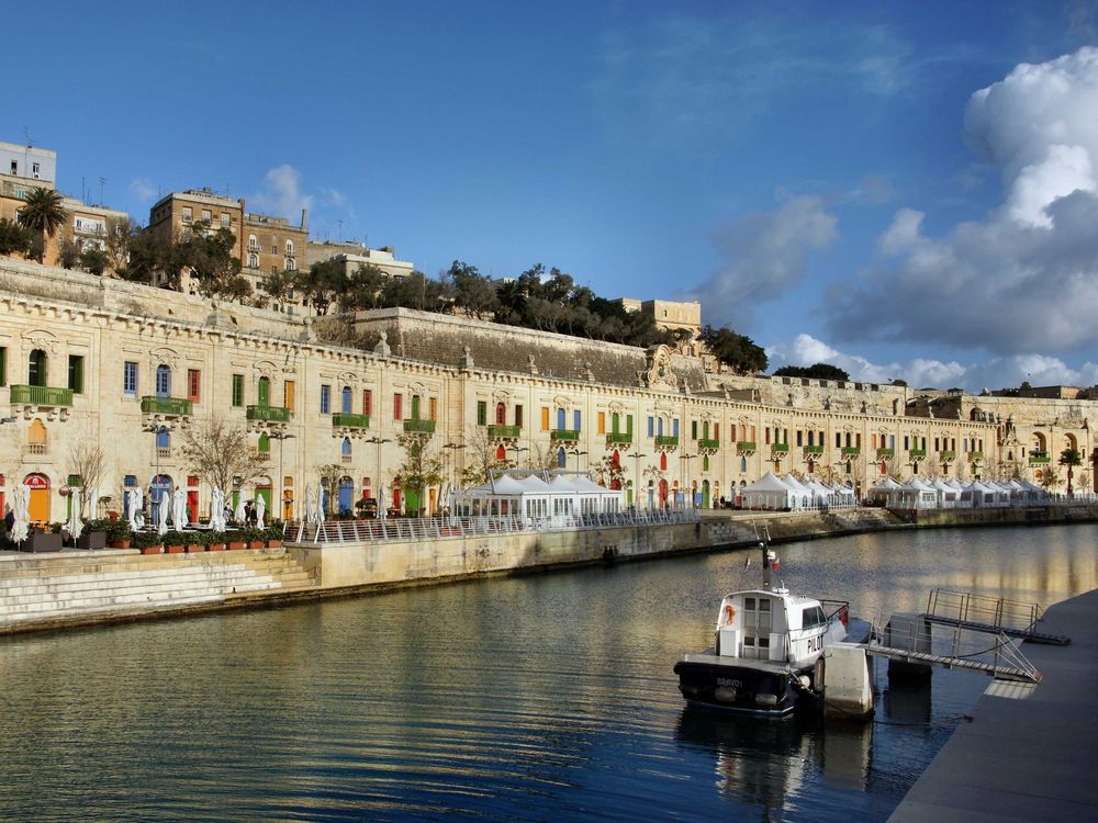 Valetta, Malta von Franz Heinrich Benzner 