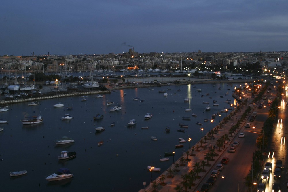 Valetta/Sliema von oben