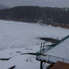 valiug lake in winter - Romania