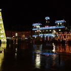 Valladolid city centre at christmas