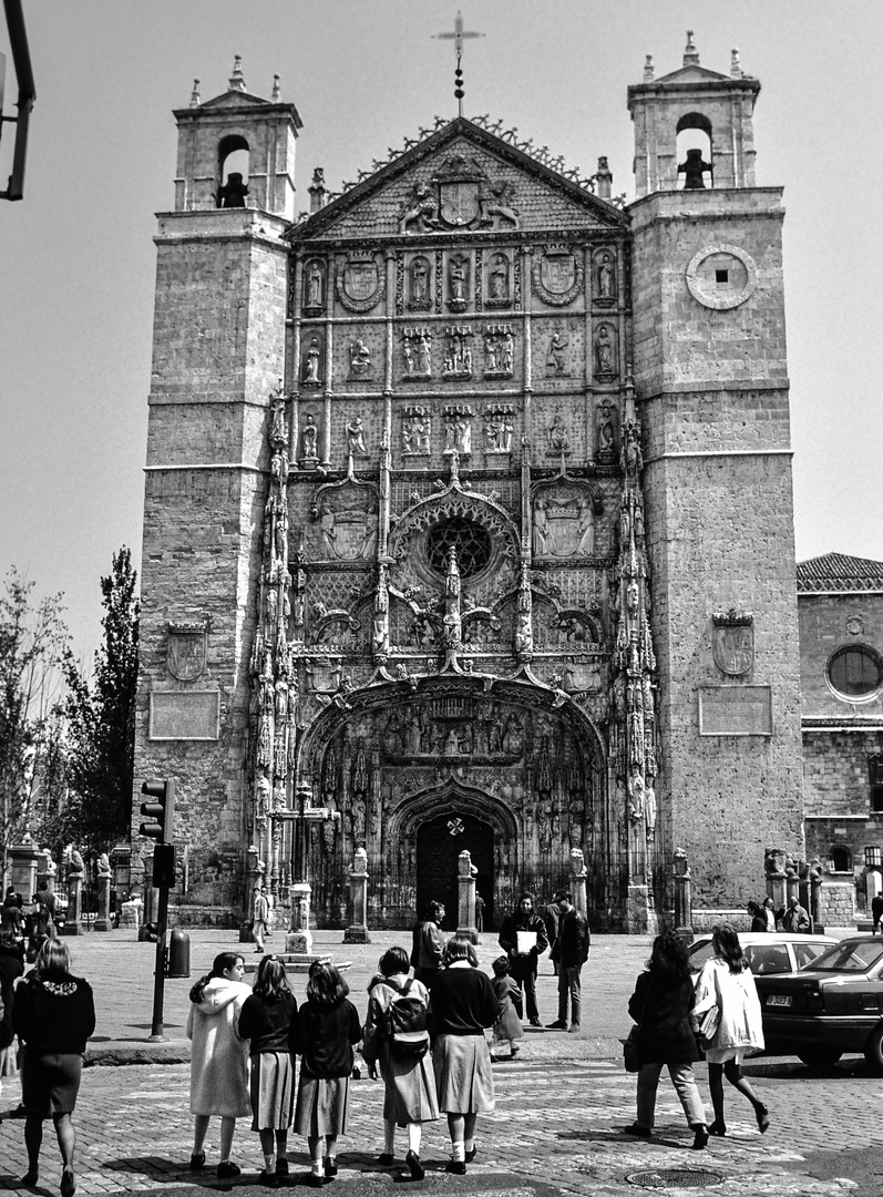 Valladolid, Iglesia de San Pablo.   .DSC_2815